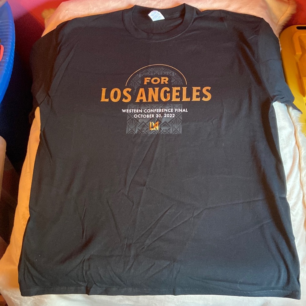 Brand new LAFC western conference finals, T-shirt, size XL